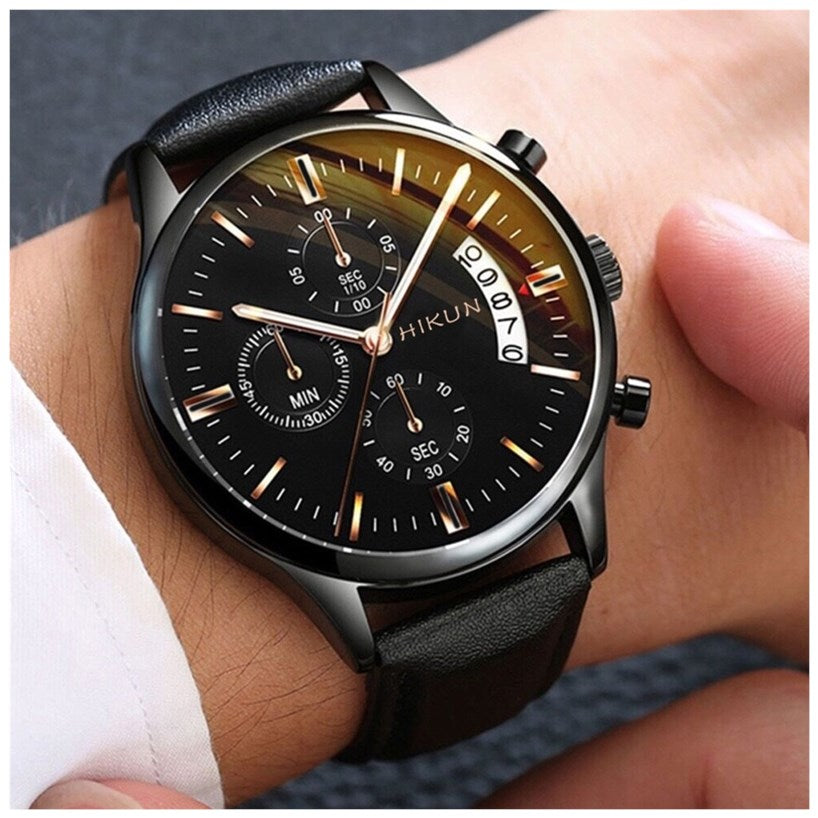 Men Watches Alloy Quartz Wristwatch Male Casual Wrist Wat